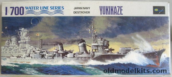 Minicraft 1/700 IJN Destroyer Yukikaze, B-17-100 plastic model kit